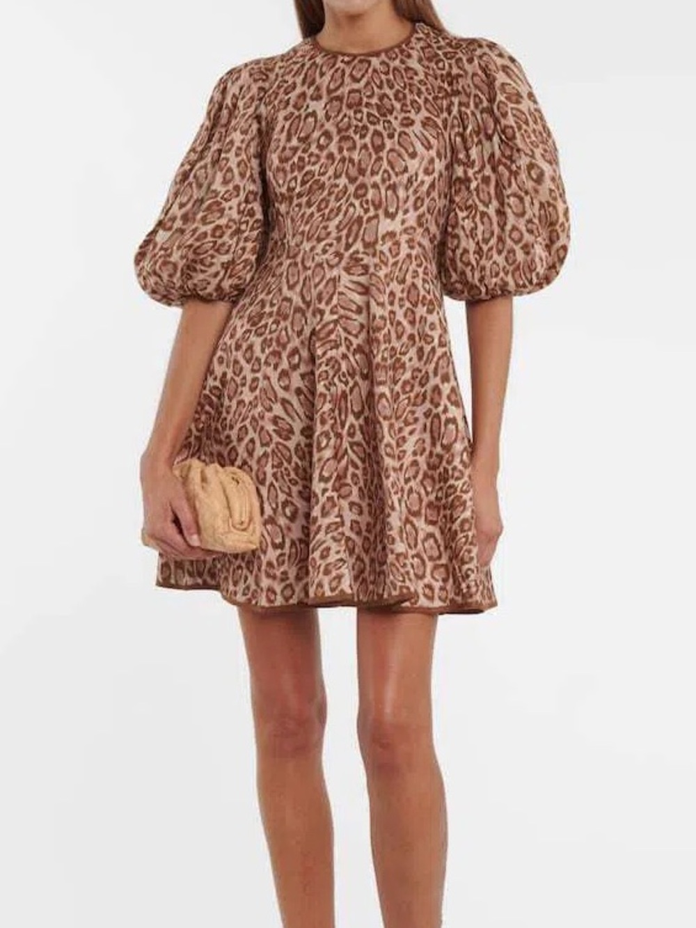 Zimmermann Concert Mini Leopard Day Dress